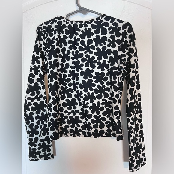 Marimekko for Target Black and White Rash Guard - Picture 2 of 4